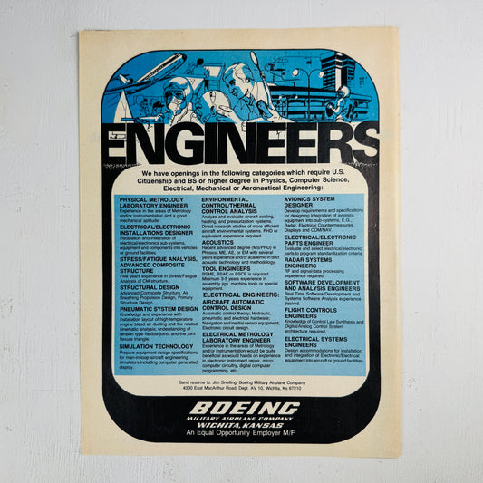 Boeing Engineers Kansas Recruiting