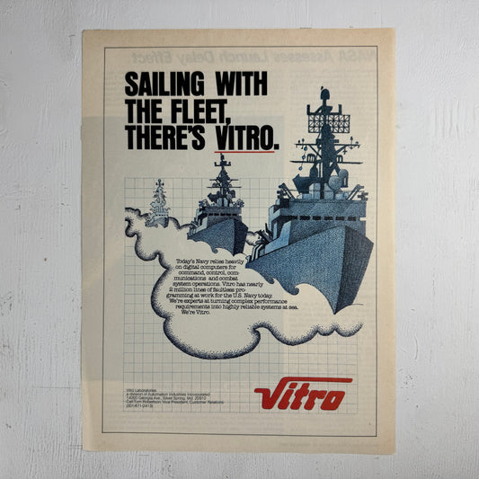 Vitro Computers Sailing with the Fleet
