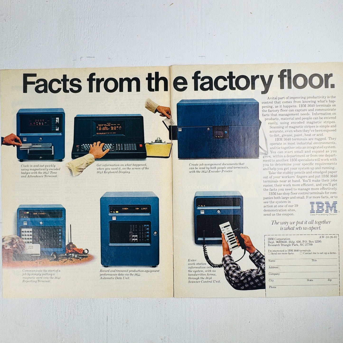 IBM Facts from the Factory Floor
