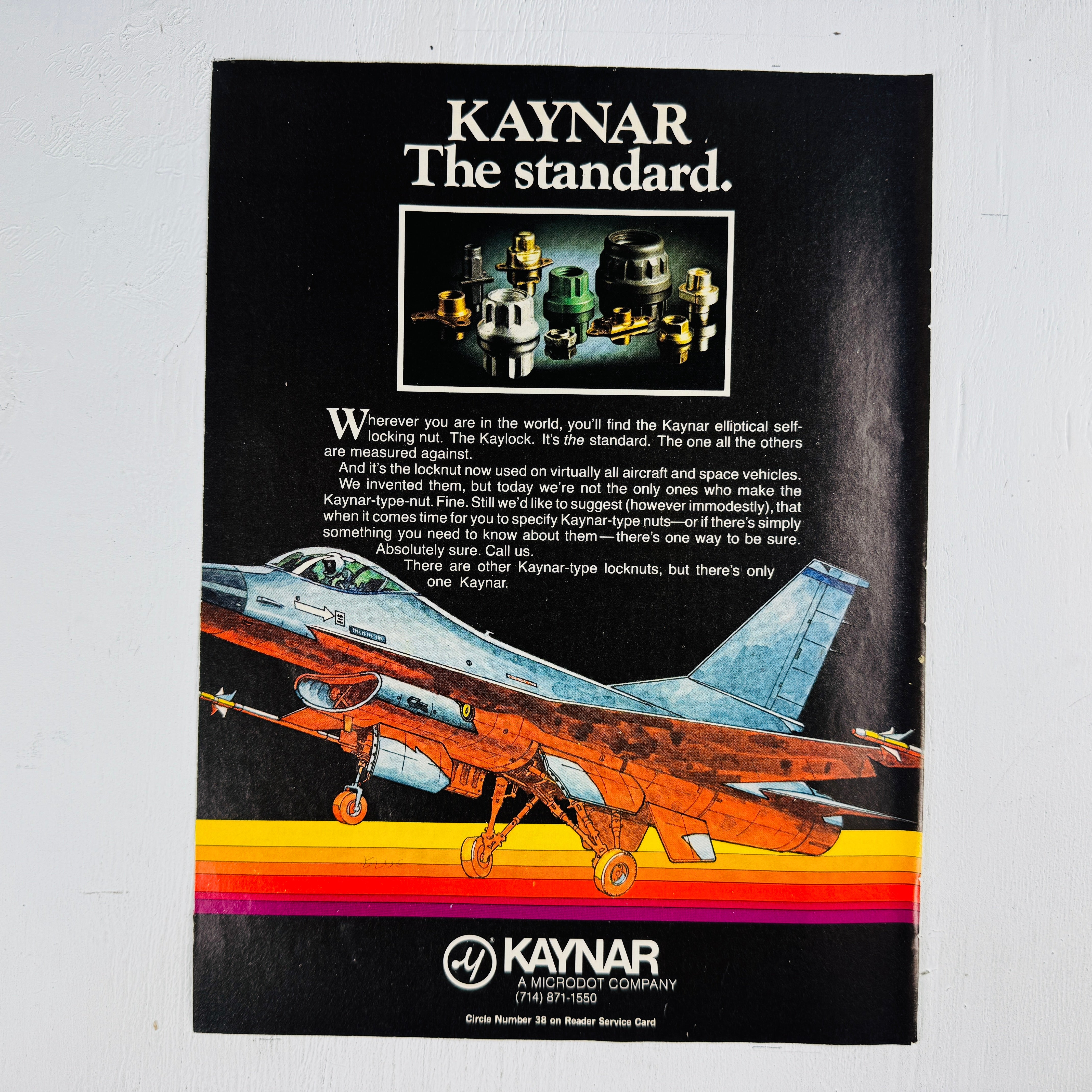 F-16 Kaynar Locknuts – Afterburner Archive