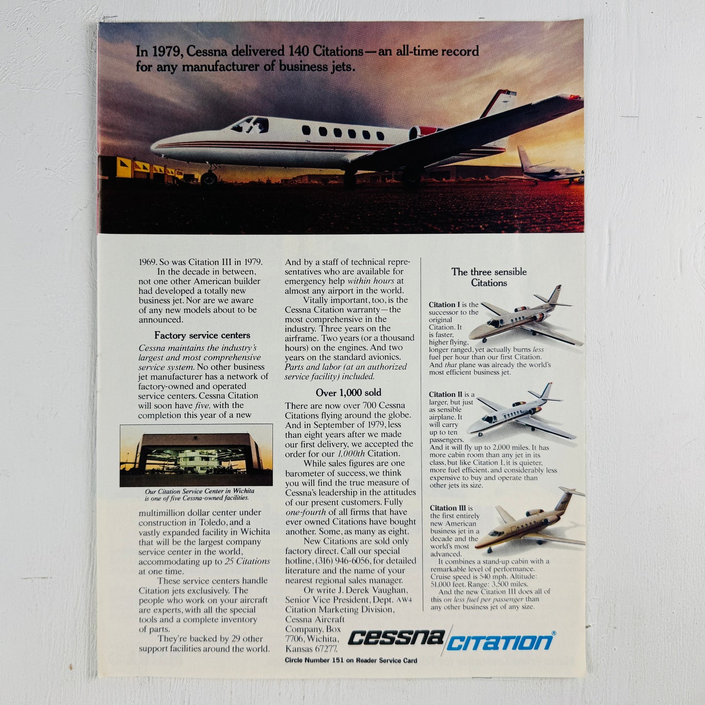 Cessna Citation 1980