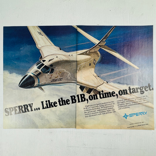 B1B, on time, on target