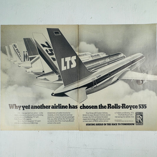 Rolls-Royce 535 on 737