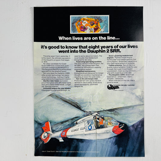 Dauphin for US Coast Guard