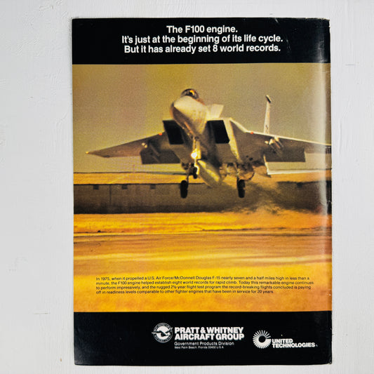 Pratt & Whitney F100 Engine for F-15
