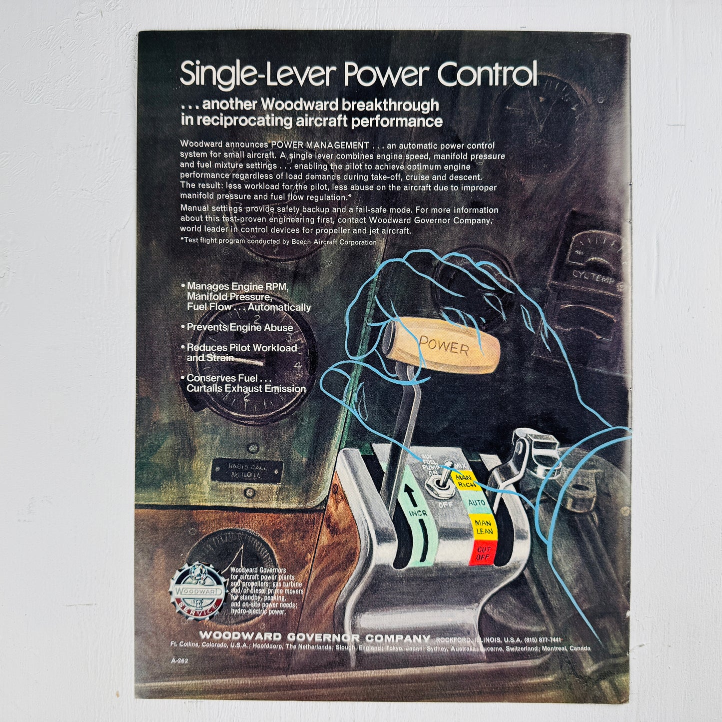 Single-Lever Power Control