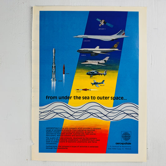 Aerospatiale 1978 Portfolio: Concorde, Exocet, Ariane