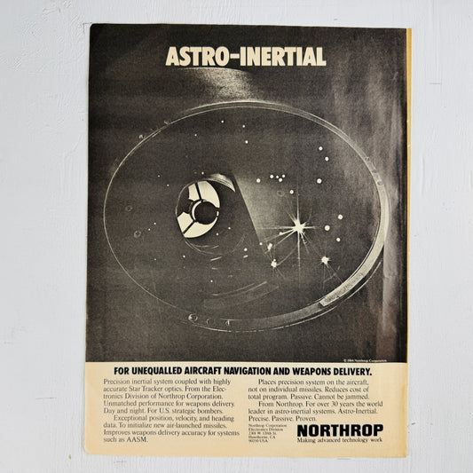 Northrop Astro-Intertial Navigation