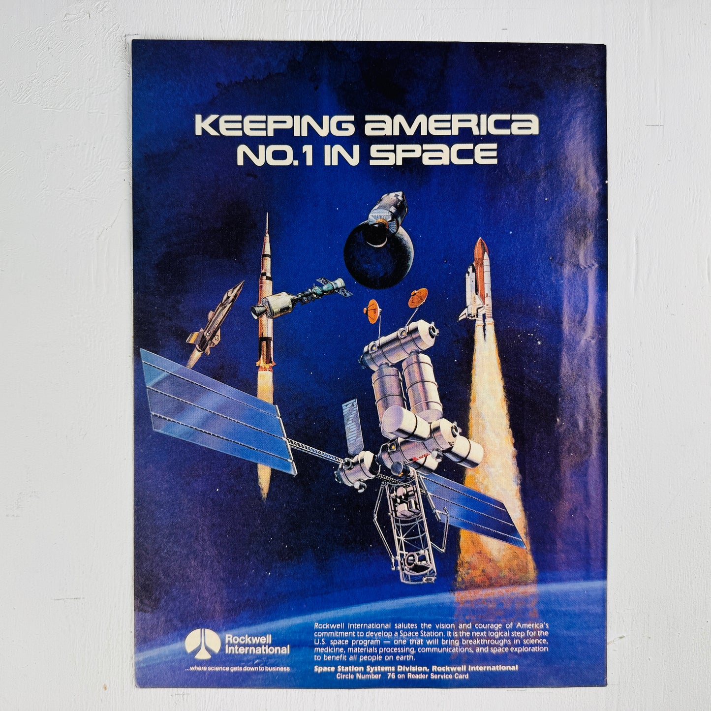 Rockwell Keeping America No. 1 in Space