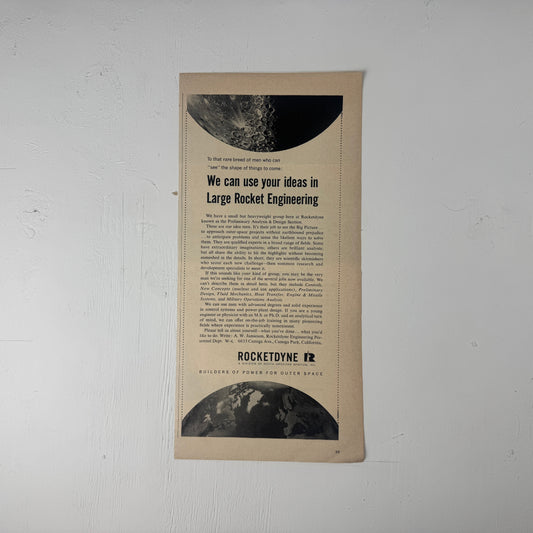 Rocketdyne Large Rocket Engineering