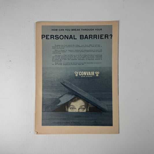 Convair Personal Barrier