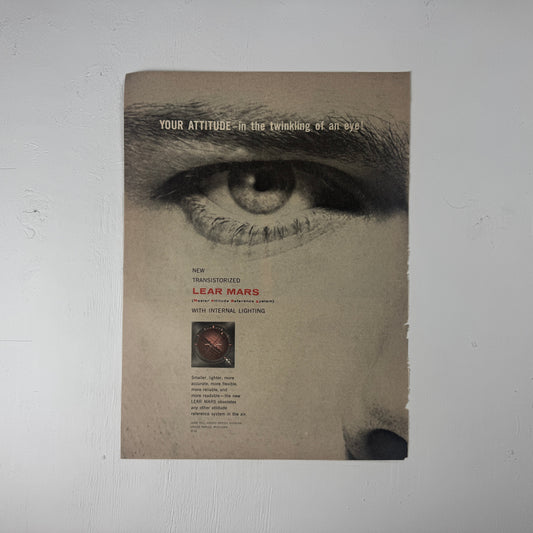 Attitude in the twinkling of an eye