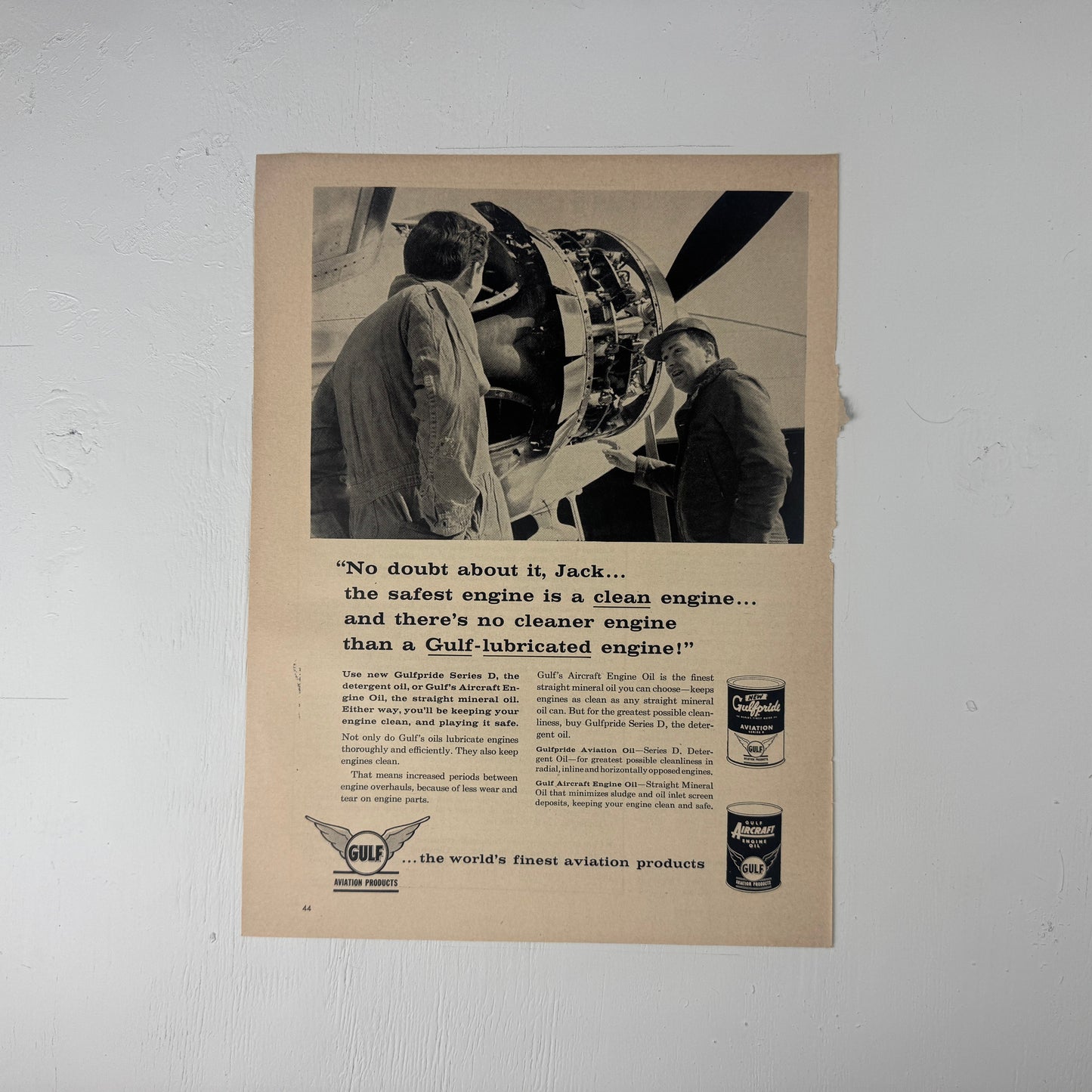 No doubt about it, Jack - Gulf Oil