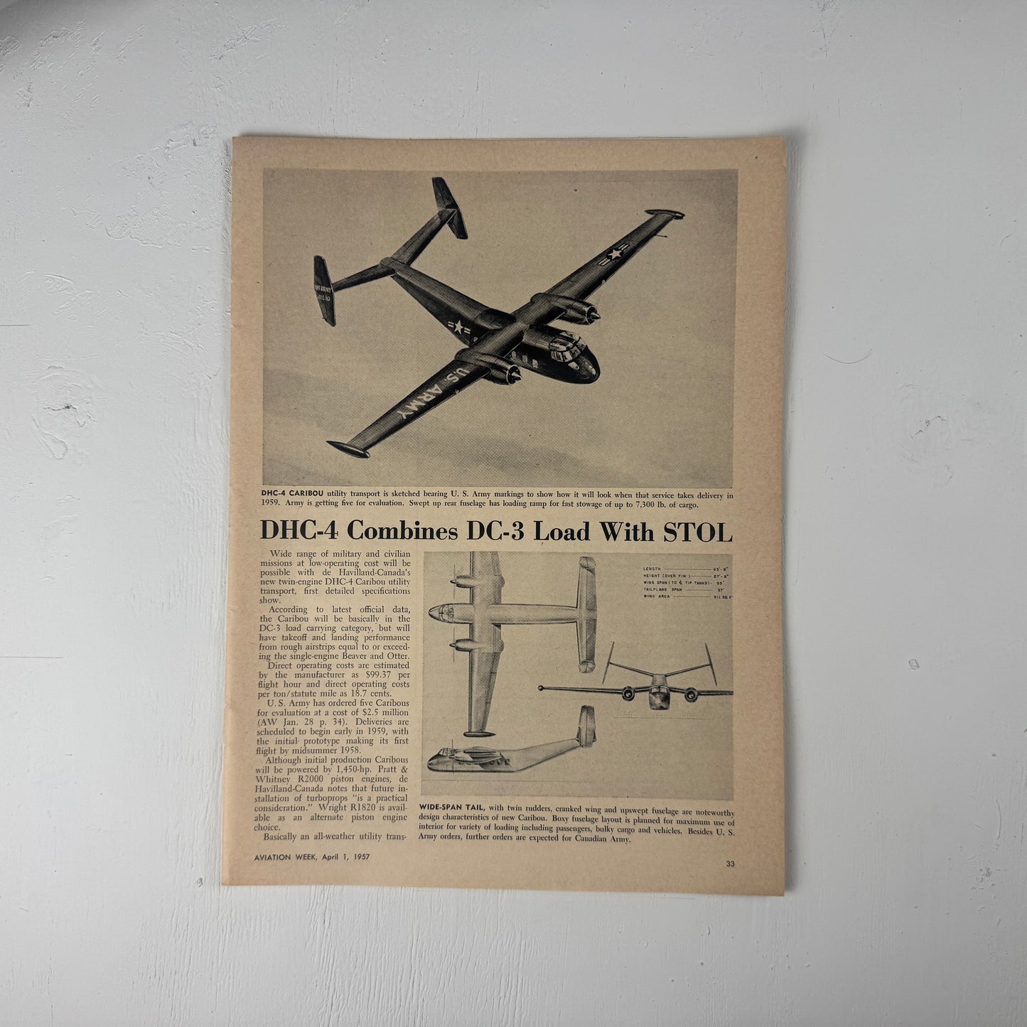 DHC-4 Caribou