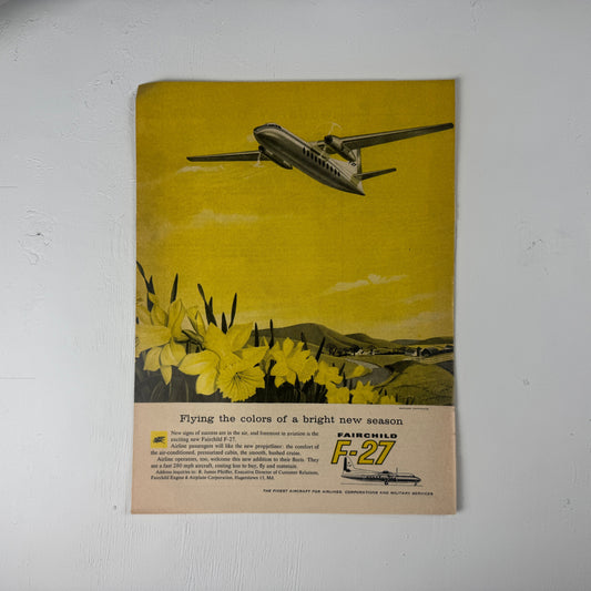 Fairchild F-27 Flowers