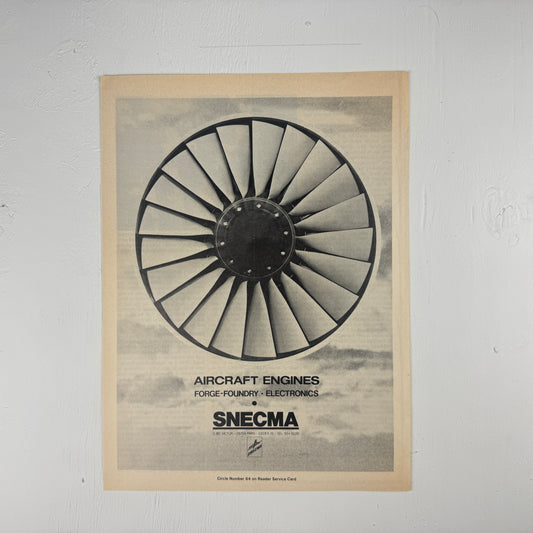 SNECMA Engine Ad