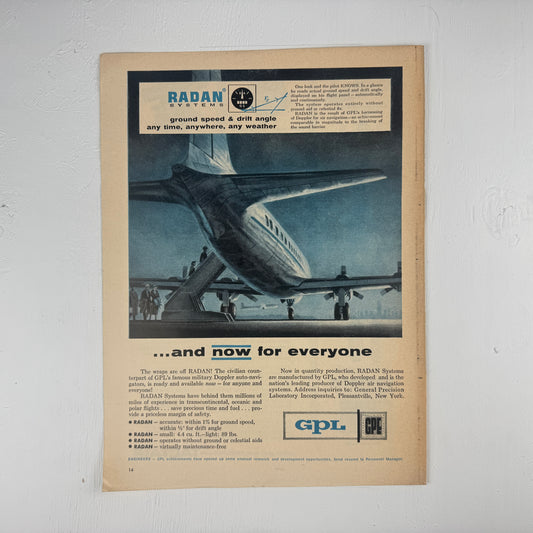 Radan Doppler Navigation Ad