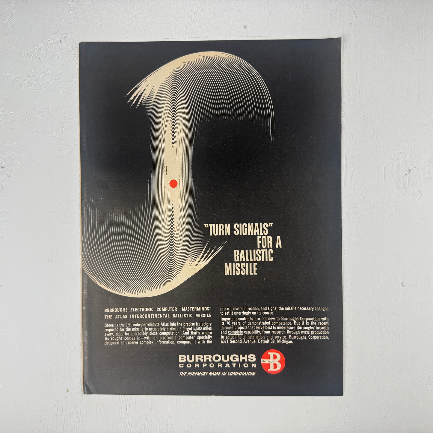 "Turn Signals" For a Ballistic Missile