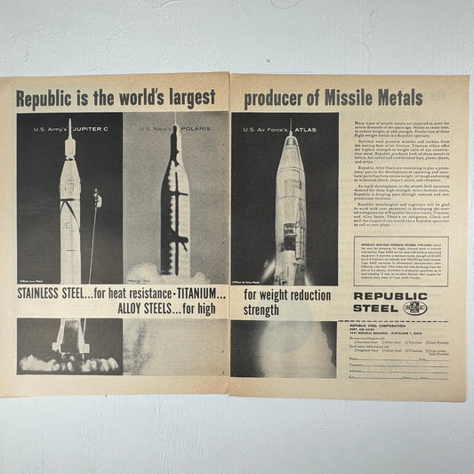 Republic Missile Metals Ad