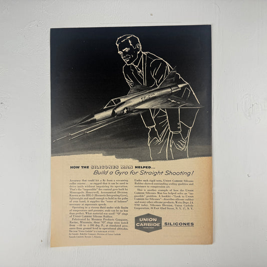 F-102 Silicones Man Ad