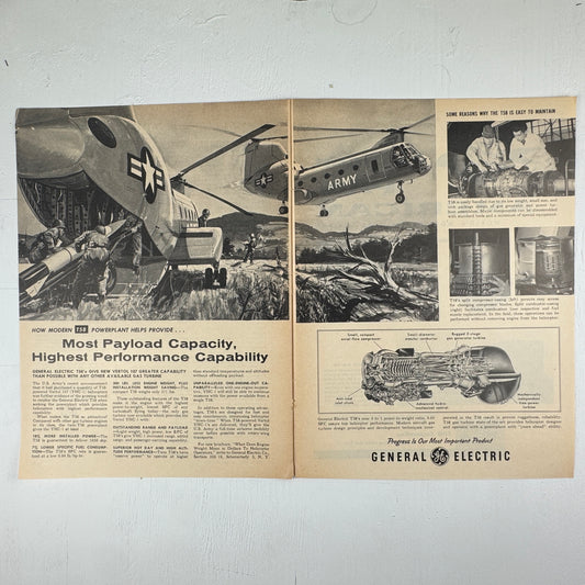 GE T58 Helicopter Turbine Ad
