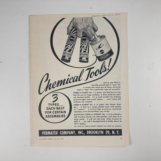 Permatex "Chemical Tools!"