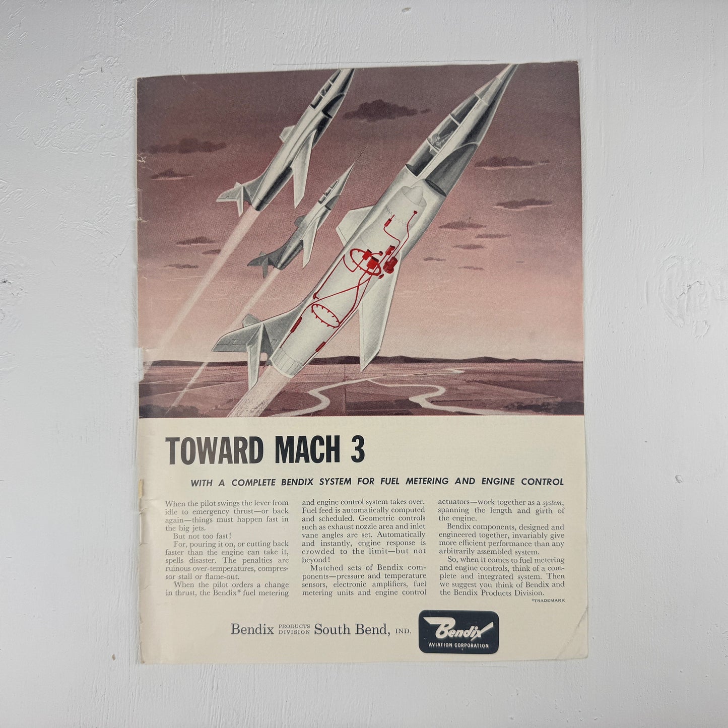 Toward Mach 3 Bendix Ad