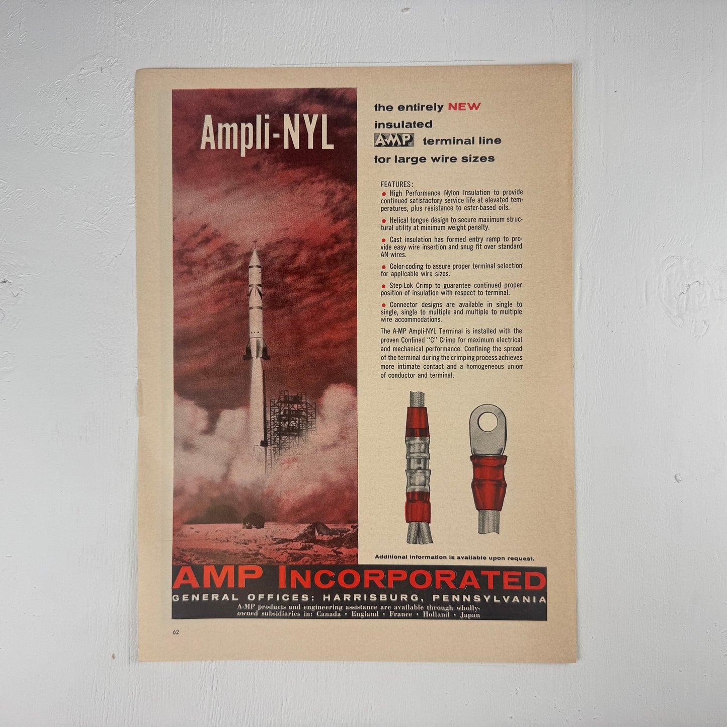 AMP Terminals Missile Ad
