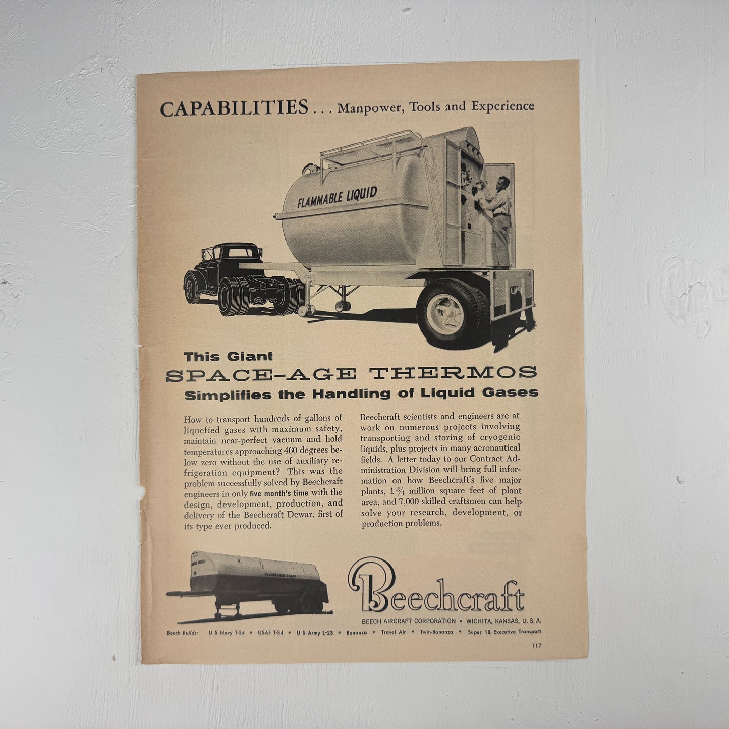 Beechcraft Space Thermos