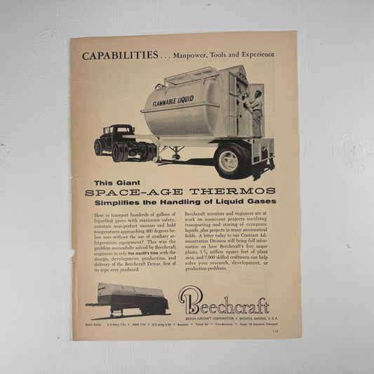 Beechcraft Space Thermos