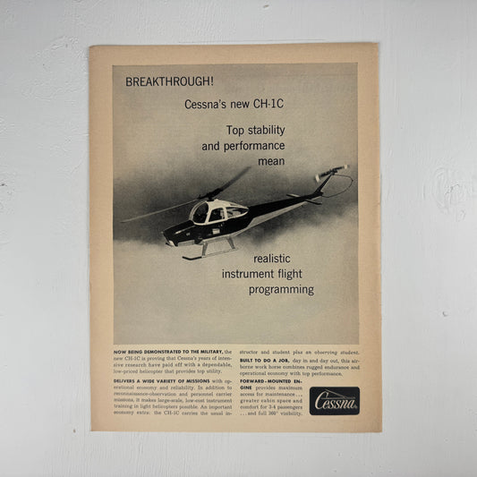 Cessna Helicopter CH-1C