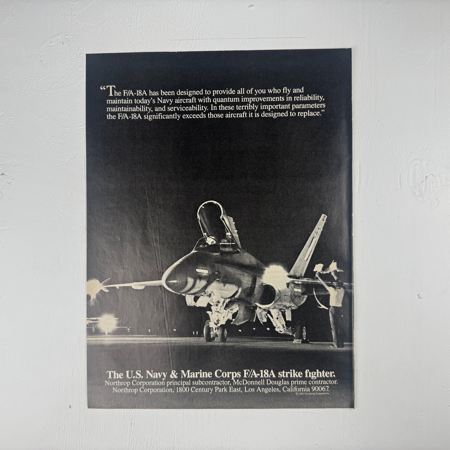 Navy & Marine Corps F/A-18 Ad