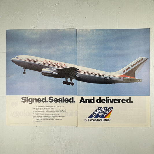 Airbus A300 Signed Sealed Delivered