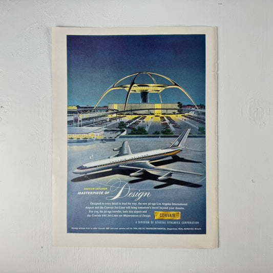 Convair 880 LAX "Masterpiece of Design"