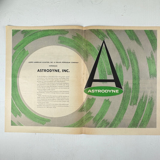 Astrodyne, Inc 1958 Ad