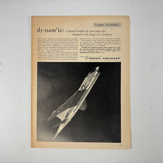 Vought Crusader Dynamic