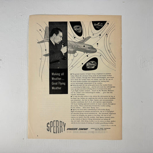 Sperry All Weather Flying