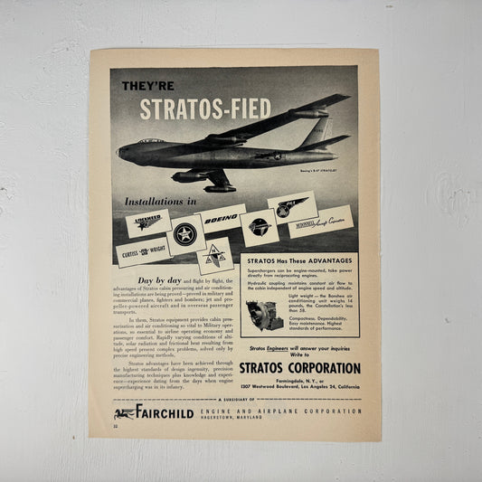 B-47 Stratojet Ad