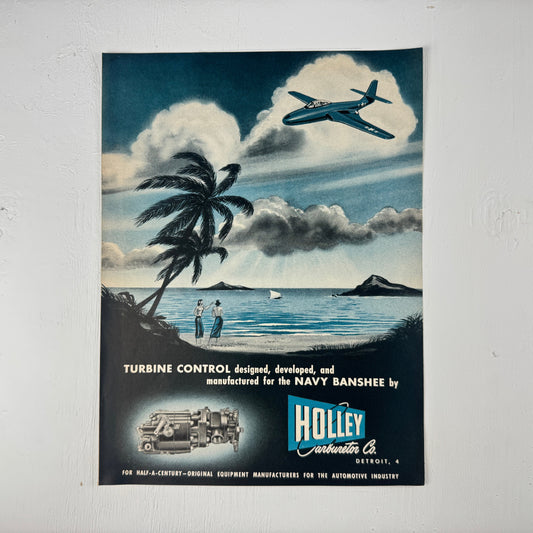 Holley Carb Navy Banshee Ad
