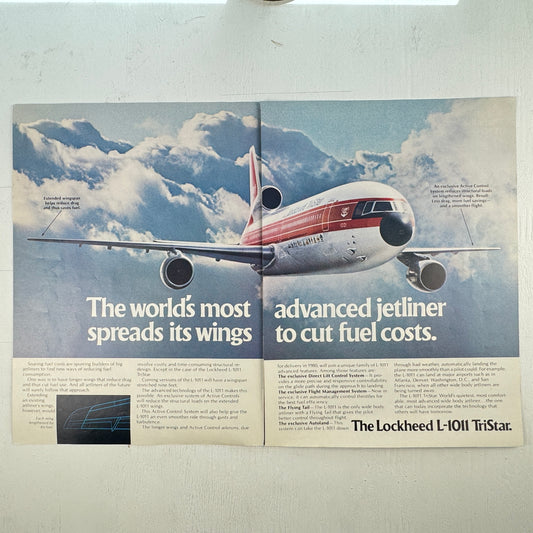 L-1011 Tristar Cuts Fuel Costs