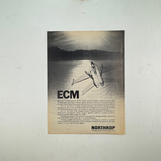 F-18 ECM 1978 Ad