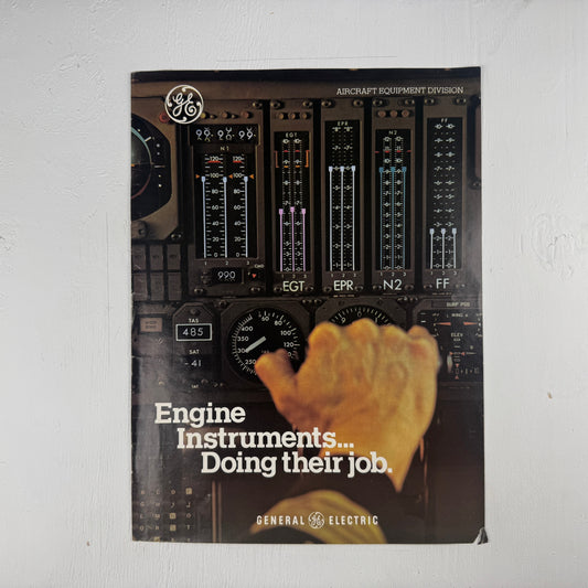 GE Engine Instruments... Doing their job