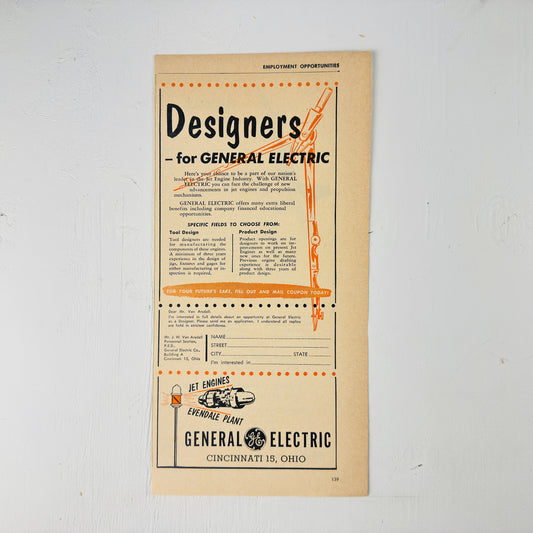 GE Jet Engines Recruiting - Evandale, Ohio