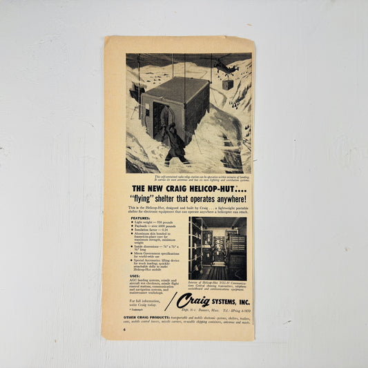 Craig "Helicop-Hut" "Flying" Shelter