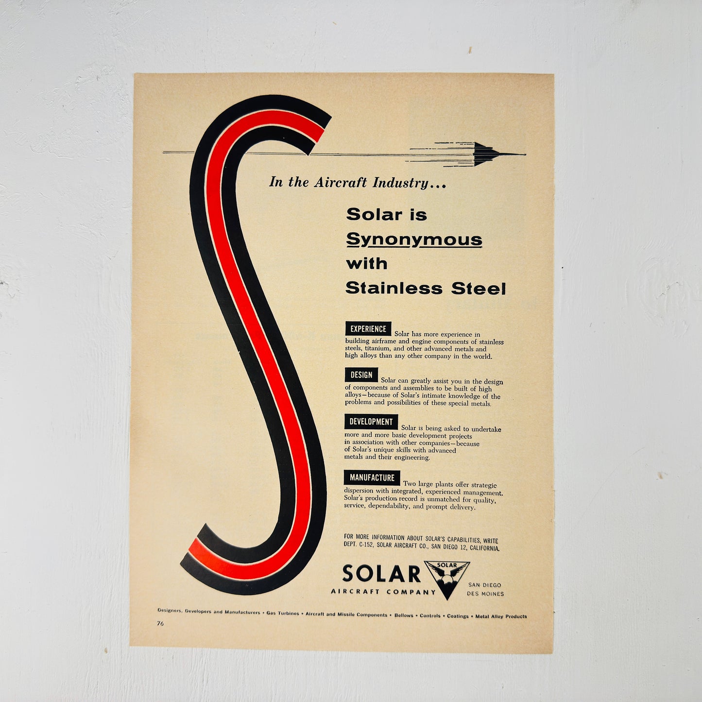 Solar Synomymous with Stainless Steen