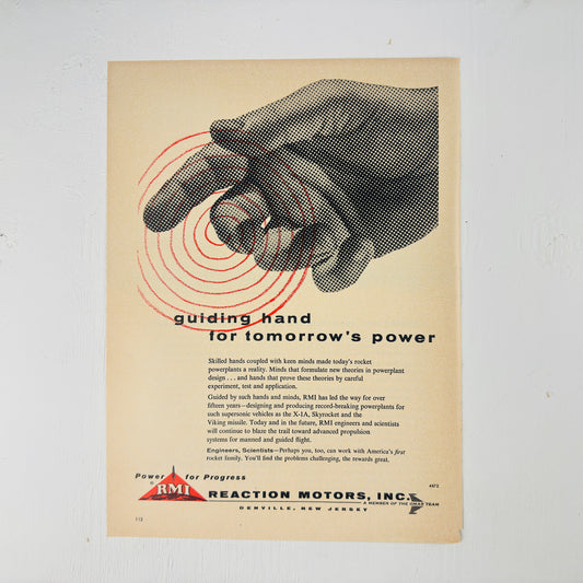 Reaction Motors: Guiding Hand