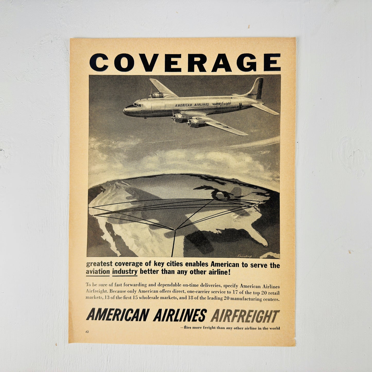 American Airlines Airfreight Coverage