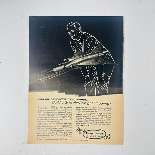 Silicones Man F-102 Ad