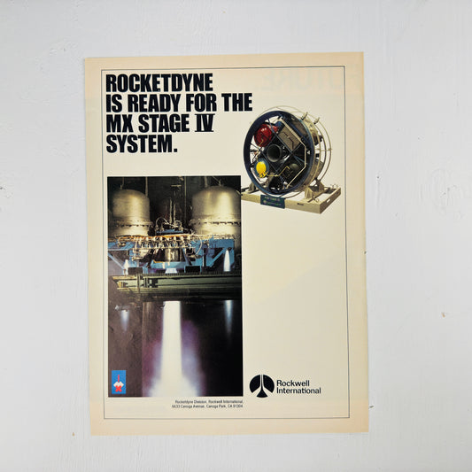 Rocketdyne MX ICBM Upper Stage