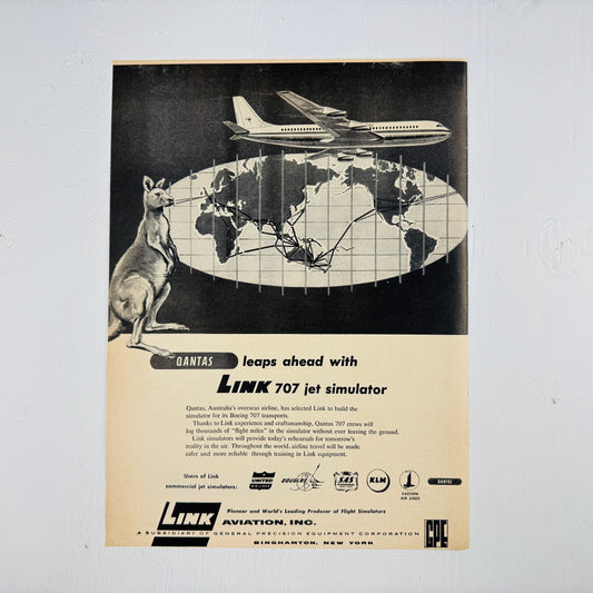 Quantas Boeing 707 Jet Simulator